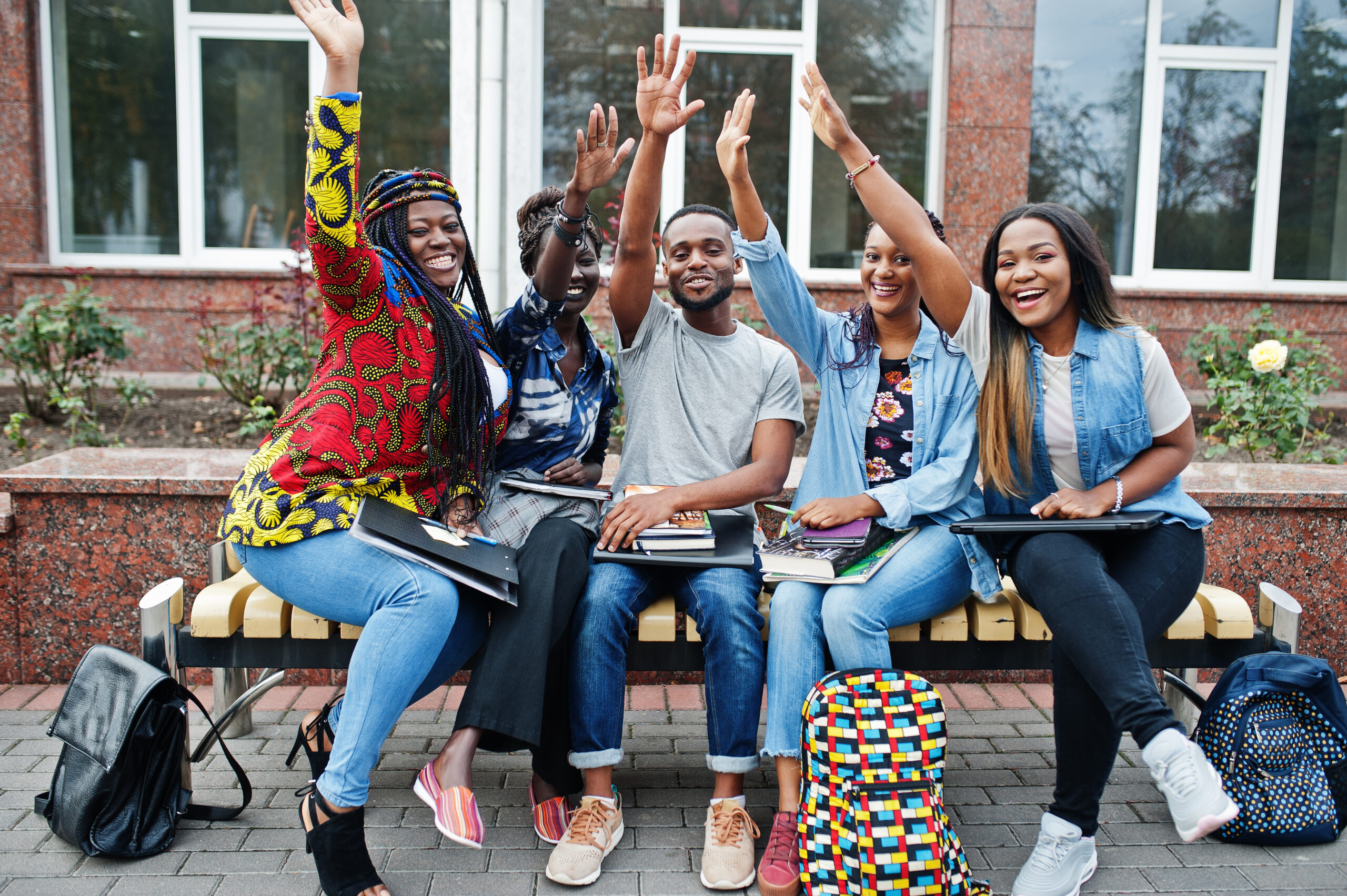 Global Wealth University students studying online